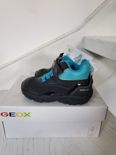 Zdjęcie oferty: nowe botki buty ocieplane chłopięce geox 22