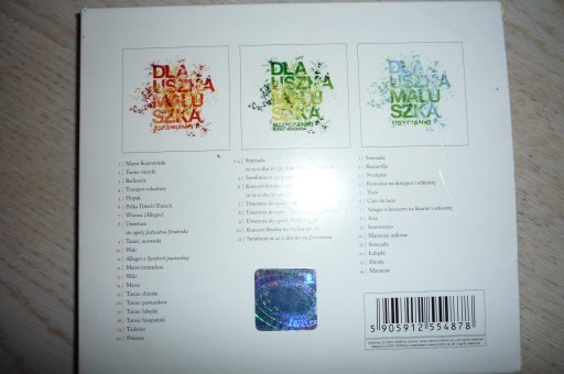 Zdjęcie oferty: Muzyka dla dzieci 3 płyty CD jak Nowe