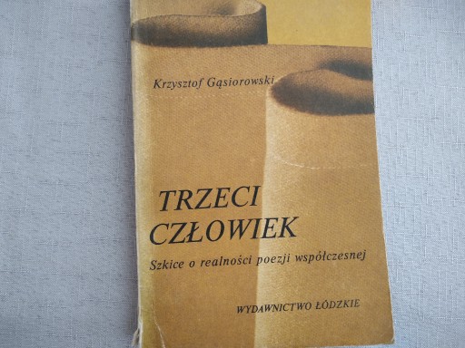 Zdjęcie oferty: Krzysztof Gąsiorowski - TRZECI CZŁOWIEK