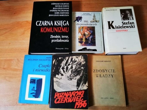 Zdjęcie oferty: Czarna Księga Komunizmu i książki o PRL, komunizm
