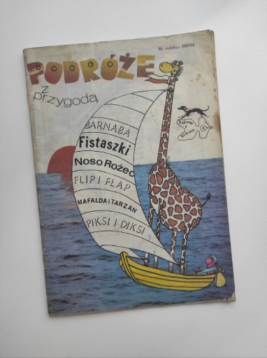 Zdjęcie oferty: Podróże z przygodą komiksy 1987