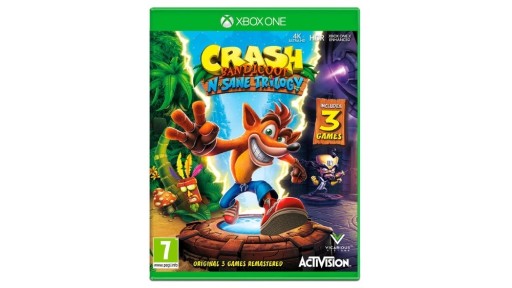 Zdjęcie oferty: PL Xbox Crash Bandicoot N SANE TRILOGY trylogia