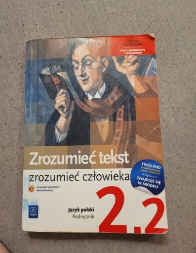 Zdjęcie oferty: Książka ,,Zrozumieć tekst zrozumieć człowieka"