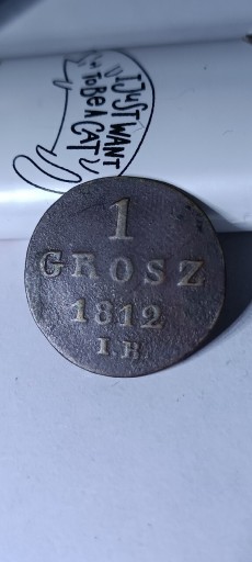 Zdjęcie oferty: 1 grosz 1812 IB, Księstwo Warszawskie