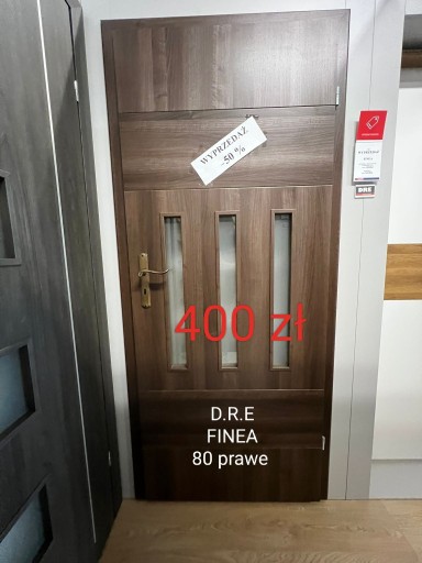 Zdjęcie oferty: Drzwi D.R.E komplet z ościeżnicą 