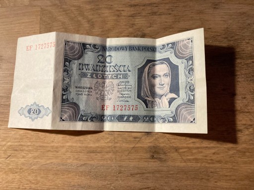 Zdjęcie oferty: Banknoty polskie z 1948 20 zł