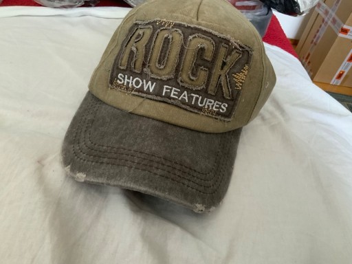 Zdjęcie oferty: Nowa czapka z daszkiem Rock bawełna 100%