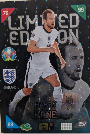 Zdjęcie oferty: Karta Harry Kane XL Euro 2020 Limited Edition