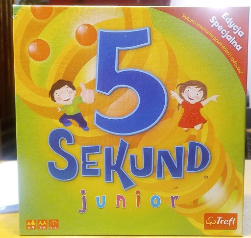 Zdjęcie oferty: Gra planszowa "5 sekund Junior" Trefl.