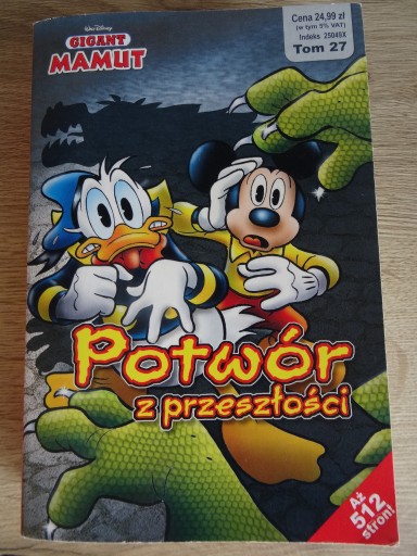 Zdjęcie oferty: KOMIKS_ MAMUT_ DONALD__ Potwór z przeszłości _ 27