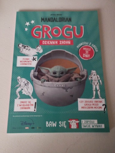 Zdjęcie oferty: Grogu. Dziennik zadań. Star Wars The Mandalorian 