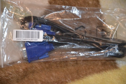 Zdjęcie oferty: Kabel przewód do monitora VGA-VGA D-SUB FHD 1.5m
