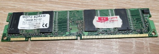 Zdjęcie oferty: Pamięć SDRAM RAM 128MB 133MHz