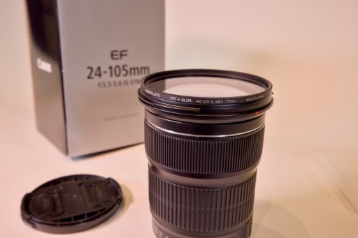 Zdjęcie oferty: Canon EF 24-105mm F3.5-5.6 IS STM + MARUMI SLIM