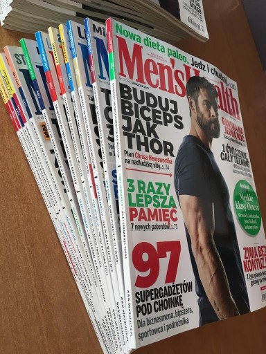Zdjęcie oferty: 44 czasopisma Men's Health