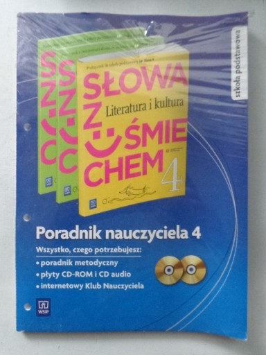 Zdjęcie oferty: SŁOWA Z UŚMIECHEM 4 Poradnik nauczyciela