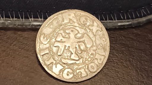 Zdjęcie oferty: Bardzo stara moneta Rex Polonie, Zamek Książ.Ag.