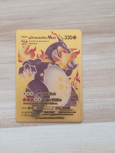 Zdjęcie oferty: Dracaufeu złota charizard