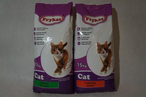 Zdjęcie oferty: Karma FRYKAS CAT 15 kg