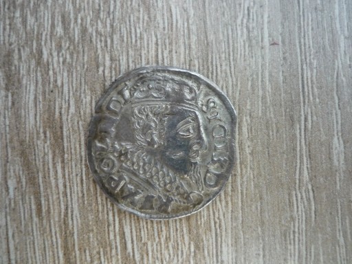 Zdjęcie oferty: Moneta trojak 1597 r srebro Zyg . III Waza 