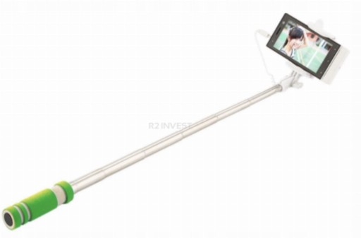 Zdjęcie oferty: Kijek do selfie stick UCHWYT Monopod (zielony)