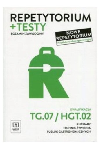 Zdjęcie oferty: Repetytorium + TESTY TG.07/HTG.02