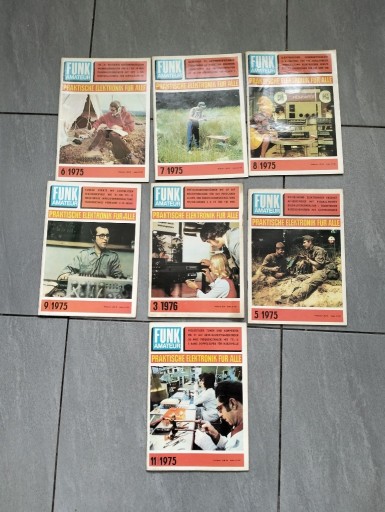 Zdjęcie oferty: Funkamateur – niemiecki miesięcznik z 1975 i 1976