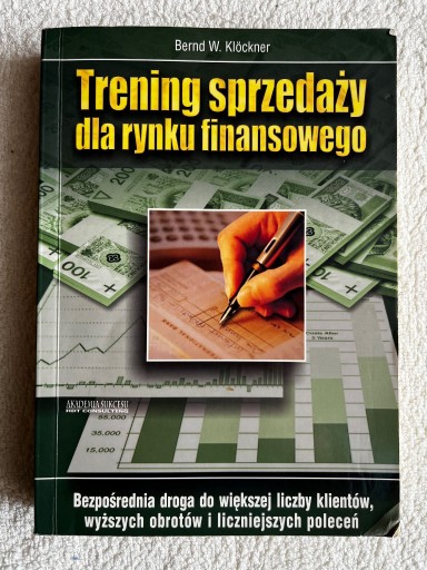 Zdjęcie oferty: Trening sprzedaży dla rynku finansowego