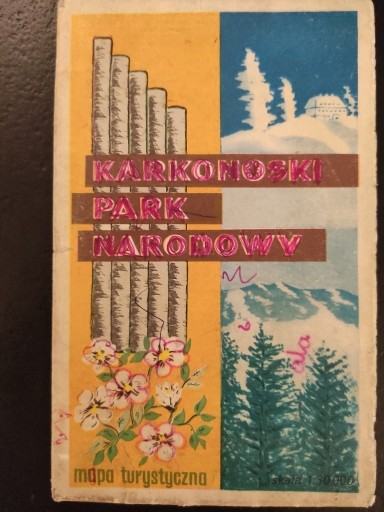 Zdjęcie oferty: Mapa Karkonoski Park Narodowy 1985