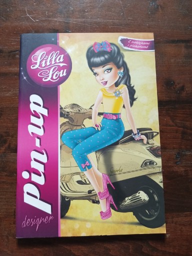 Zdjęcie oferty: Kolorowanka Lilla Lou Pin-up Designer NOWA 