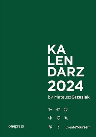 Zdjęcie oferty: Kalendarz Create Yourself 2024 Mateusz Grzesiak 