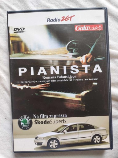 Zdjęcie oferty: Pianista Roman Polański FIlm CD DVD Na Płycie