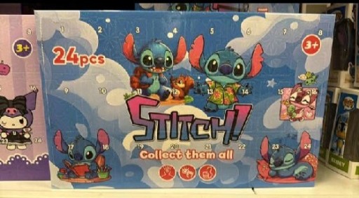 Zdjęcie oferty: Kalendarz adwentowy 24 figurki stitch dla dzieci