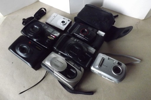 Zdjęcie oferty: 7 aparatów kolekcjonerskich