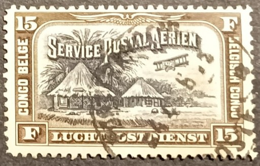 Zdjęcie oferty: KOLONIE BELGIJSKIE - CONGO BELGIJSKIE * - POCZTA LOTNICZA - AIRMAIL