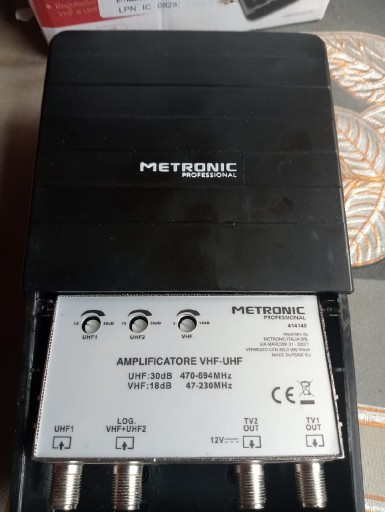 Zdjęcie oferty: Metronic 414140 Amplificatore