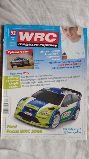 Zdjęcie oferty: WRC Magazyn Rajdowy nr 52 styczeń 2006