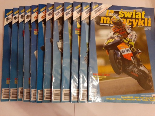Zdjęcie oferty: Świat Motocykli 2002 cały rocznik