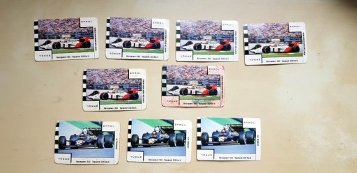 Zdjęcie oferty: SUPER CARS karty obrazki z gum TURBO