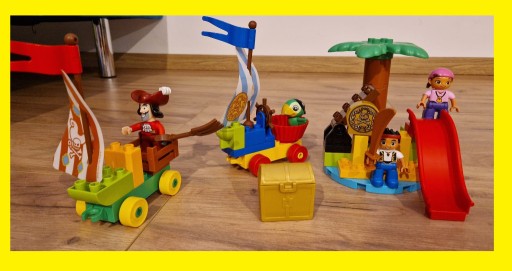 Zdjęcie oferty: Duplo Jake i Piraci - wzorowane na 10604 i 10539