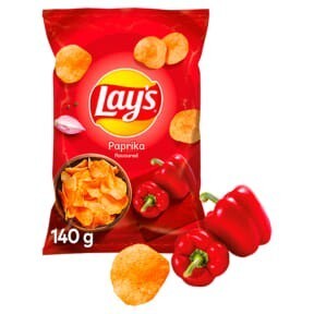 Zdjęcie oferty: Chipsy ziemniaczane lays o smaku paprykowym 200g