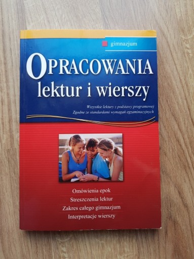 Zdjęcie oferty: Opracowania lektur i wierszy WOJNAR, STOPKA