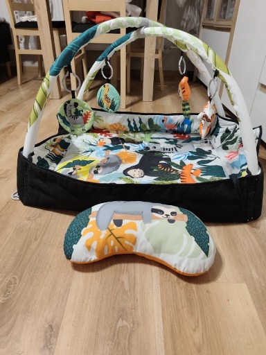 Zdjęcie oferty: Mata edukacyjna dla niemowląt Baby Tiger Tropicana