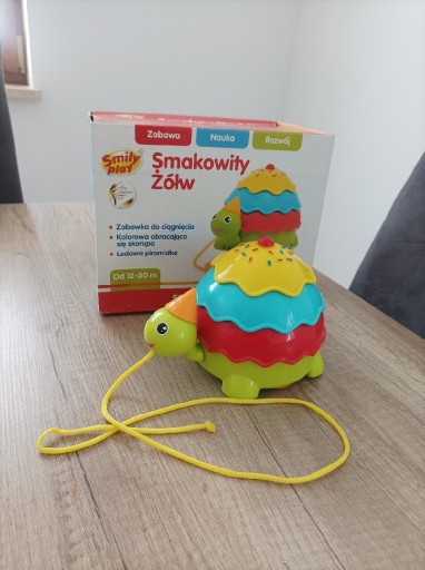 Zdjęcie oferty: Smily Play zakręcony żółw zabawka do ciągania 