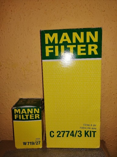 Zdjęcie oferty: MANN FILTER - Filtr pow./oleju C2774/3 i W719/27