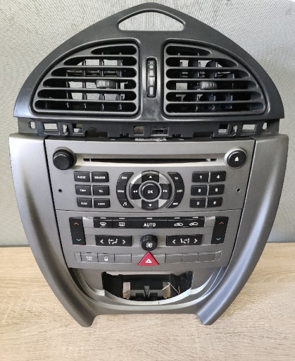 Zdjęcie oferty: Radio + konsola / ramka Panel Klimatyzacji Citroen C5 Komplet