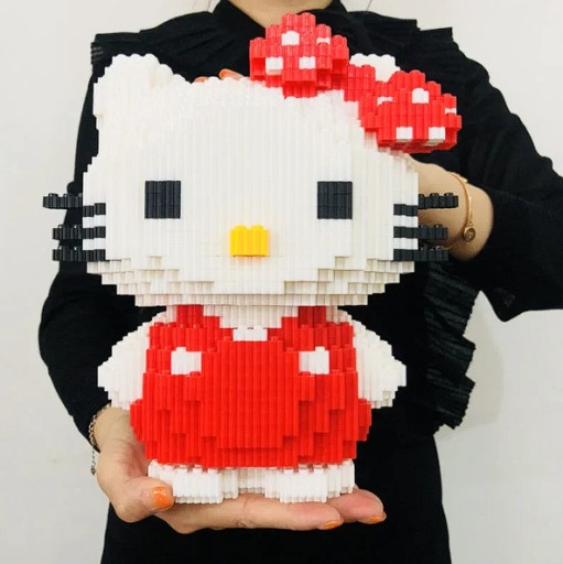 Zdjęcie oferty: Klocki Konstrukcyjne Hello Kitty 24cm Piękne