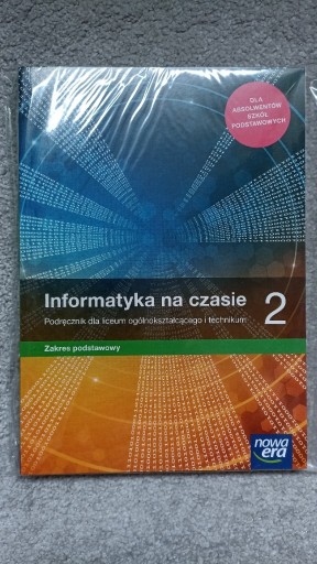Zdjęcie oferty: Książka do informatyki - Informatyka na czasie 2 - II klasa
