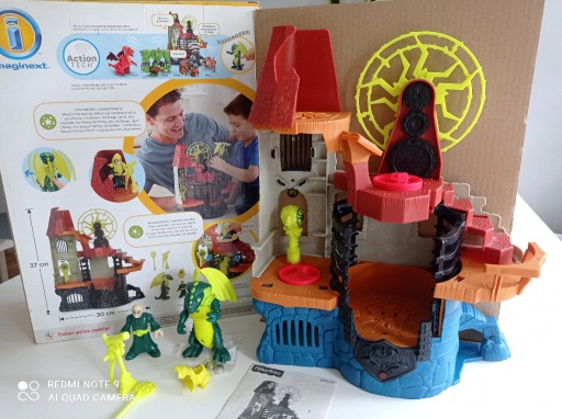 Zdjęcie oferty: Super zabawka wieża czarniksieżnika Fisher price