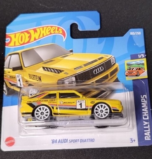 Zdjęcie oferty: Hot wheels 84 audi quattro sport nowy 